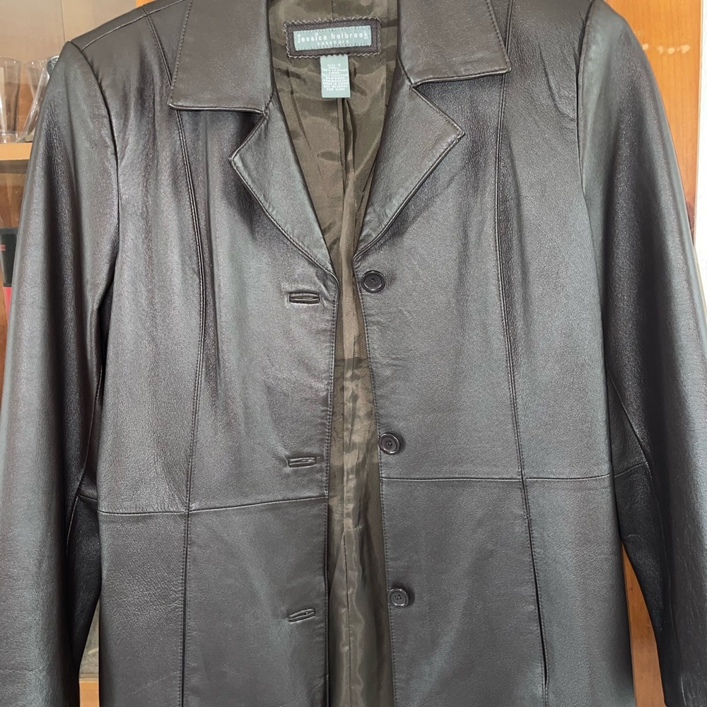 Leather jacket